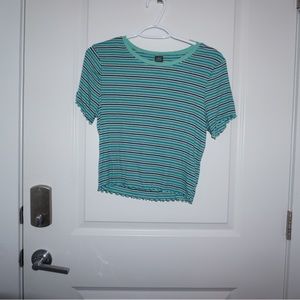 Cropped striped tee from Target